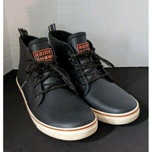 Men's Rain Boots Snow Shoes Low High Not-slip Fashion Lace Up Casual SZ 41/US 8